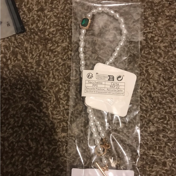 Beaded Pearl necklace ๐๐ - Picture 2 of 4